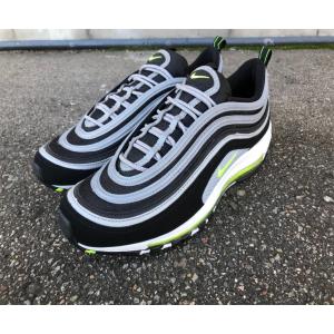 NIKE AIR MAX 97【ナイキ エア マックス 97】【オリジナルカラー】BLACK/VOLT-METALLIC SILVER 921826-004｜endor