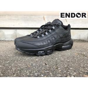 【海外限定モデル】NIKE AIR MAX 95【ナイキ エア マックス 95】BLACK/METALLIC SILVER-ANTHRACITE 【TRIPLE BLACK】 FN7273-001【LEATHER】 商品情報要確認!!｜endor