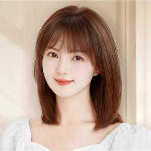 ウィッグ ヘアピース 部分ウィッグ 人毛 ウィッグロング　ピン3つ 白髪隠れ 増毛 カバー 手植え 簡単 自然 黒 引き抜き式　20cm　30cm