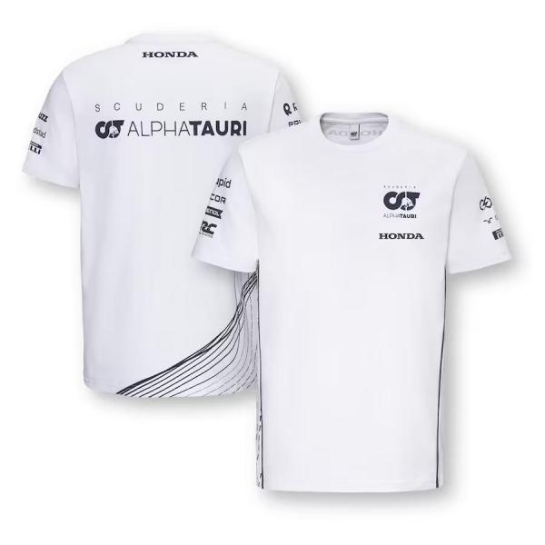 2023 スクーデリア アルファタウリ チーム レプリカ Tシャツ / ホワイト