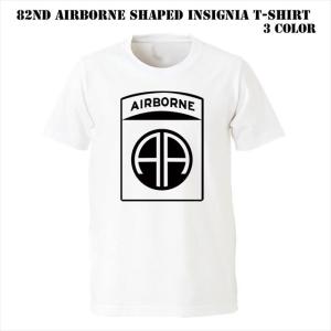 82ND AIRBORNE SHAPED インシグニア Ｔシャツ｜ener