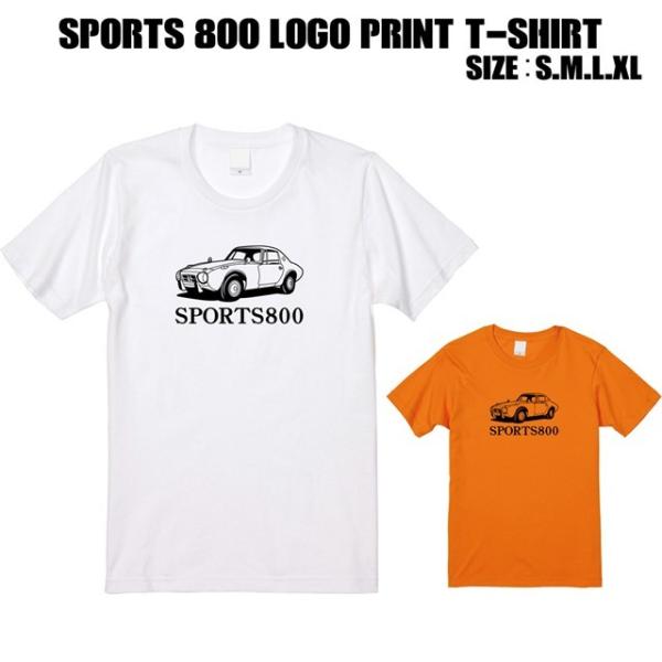 全2色 スポーツ800ロゴプリントTシャツ