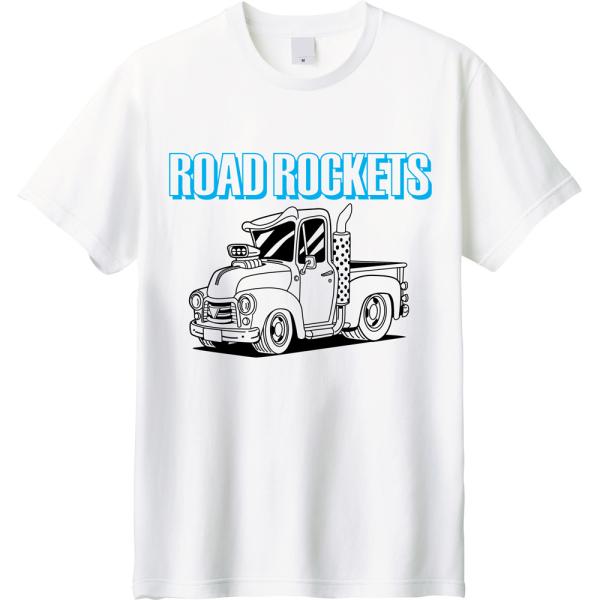 ピックアップトラック Tシャツ 【カスタムカー ホットロッド】 アメカジ ポップ / 車好き