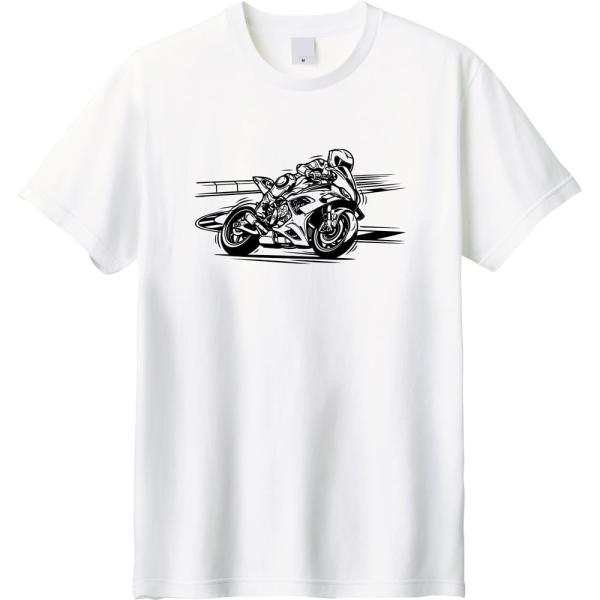 [全5色] バイク Tシャツ スーパースポーツ オートバイ レーシング モータースポーツ MotoG...