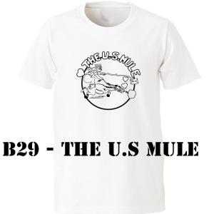 ノーズアート　B29 - The U.S Mule(v1)　Tシャツ｜ener