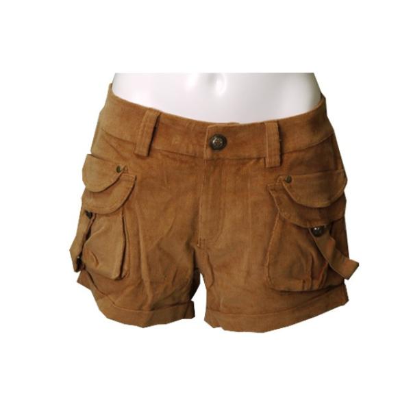 ショートパンツ 無地 カジュアル フェミニン 可愛い