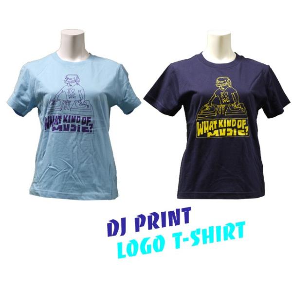 ＤＪプリントＴシャツ 半袖 カジュアル