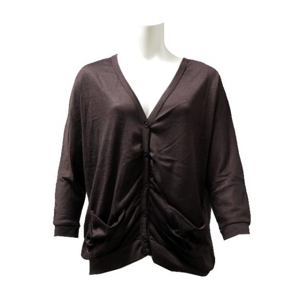 長袖カーディガン