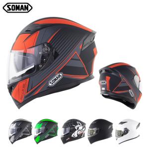 バイクヘルメット ダブルレンズ ヘルメット フルフェイスヘルメット オープンフェイスヘルメット M-XXL  A10-SOMAN 960 送料無料