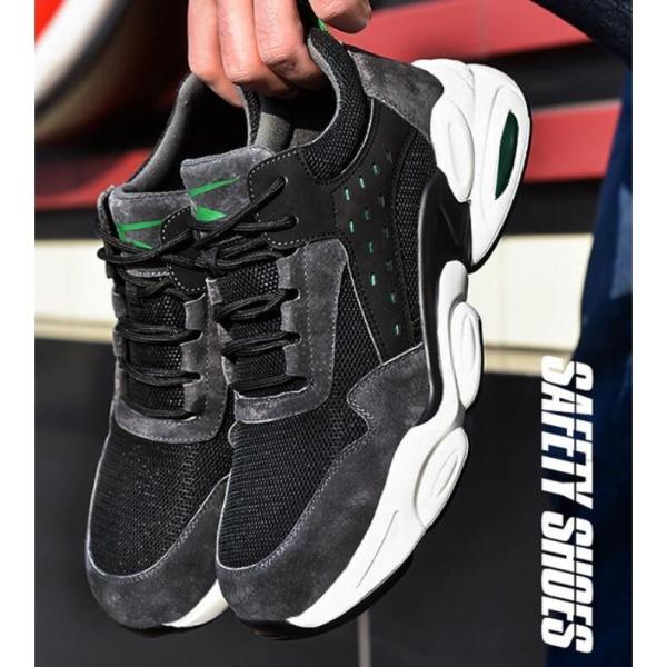 安全靴 作業靴 メンズ ハイカット セフティーシューズ 安全靴 踏み抜き防止 鋼制先芯 つま先保護 ...