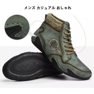メンズ 紳士靴 手作り 防滑 歩きやすい 軽量 通勤 通学 スポーツ 