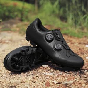 ビンディングシューズ spd シューズ サイク...の詳細画像4