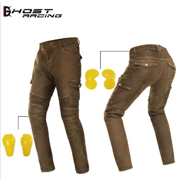 バイクパンツ メンズ 春夏秋 メッシュ ライディング レーシング ツーリング バイク用 3シーズン ...
