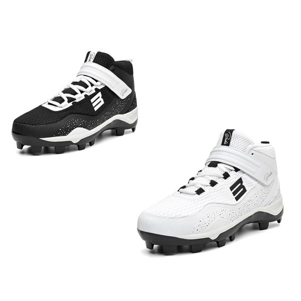 野球スパイク メンズ 野球シューズ ジュニア 野球 トレーニングシューズ 白スパイク 野球用 ポイン...