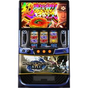 スマスロ遊技用ユニット取り付け済み LモンスターハンターライズXA 中古パチスロ実機　スロット実機　...