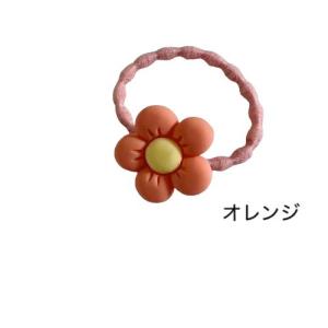 花パーツゴム フラワーヘアゴム キッズヘアゴム...の詳細画像1