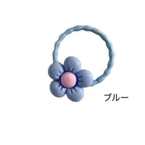 花パーツゴム フラワーヘアゴム キッズヘアゴム...の詳細画像2