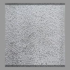 パールビーズ　穴なし　ホワイト　2mm ハンドメイド アクセサリーパーツ ピアス イヤリング キーホルダー100個/200個/300個
