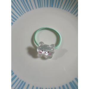 動物パーツゴム ブタ うさぎ ネコ ヘアゴム ...の詳細画像2