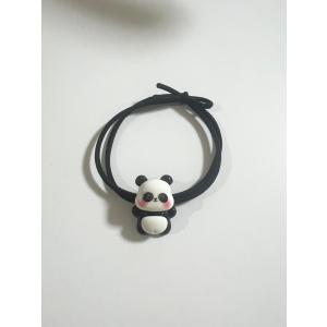 パンダ ヘアゴム 可愛いデザイン キッズヘアゴム 子供ヘアゴム ハンドメイド