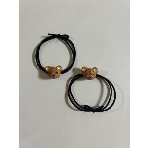 クマの顔 ヘアゴム 熊 くま 可愛いデザイン ...の詳細画像1