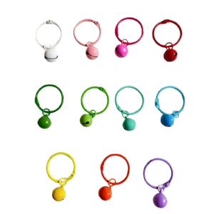 カラフル 鈴 すず キーホルダー 1点 全11色 ファッション小物 可愛い おしゃれ 鈴付き 財布 バッグチャーム