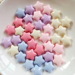 デコパーツ 星 スター 1個 素材 ハンドメイド キュート