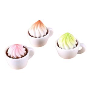 ミニチュア ウィンナーコーヒー 1点 全3色 トールハウス用 コーヒー　可愛いコーヒーカップ　デスクの小物　ミニチュアコレクション　おしゃれな食器　
