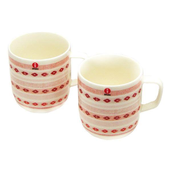 iittala Sarjaton (イッタラ サルヤトン) マグカップ 360ml ティッキ レッド...