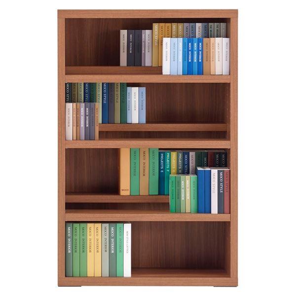 フナモコ コミックシェルフ ロータイプ 〔幅75×114cm〕 リアルウォールナット CBD-76L...