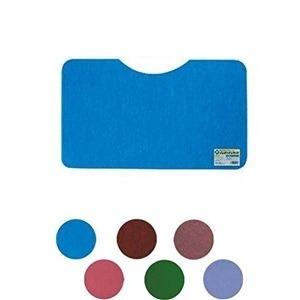 パンチトイレマット 色アソート〔（120枚×1ケース）合計120枚セット〕 40-093【商工会会員...