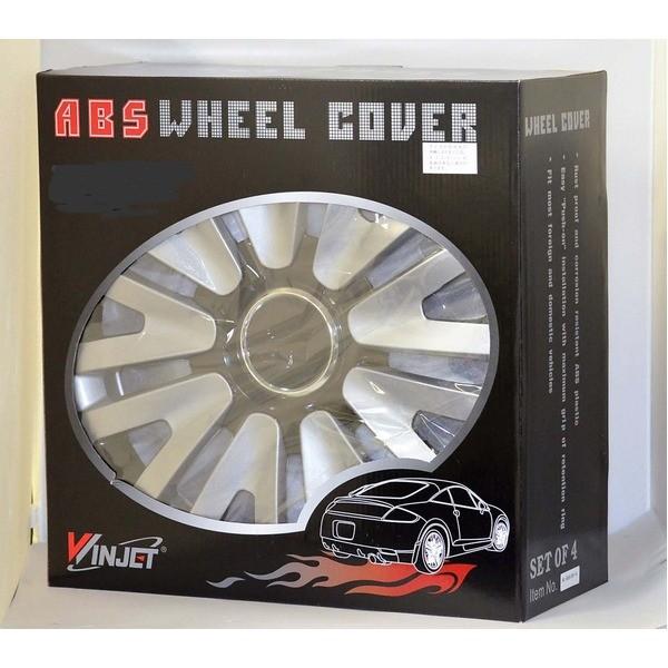 愛車のドレスアップに最適 １５インチホィールカバー　ＷＪ‐５０６３　４枚セット【商工会会員店です】