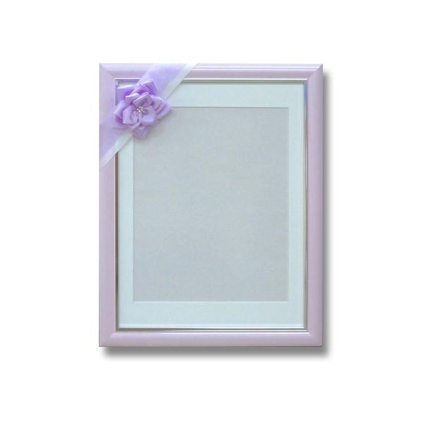 葬儀額 遺影額 〔 ふじ 〕 前面：無反射ＰＥＴ 寸巾パール リボン付き 日本製 仏事用額 額縁 額...