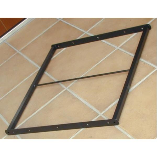 クレメント専用延長パイプ60/フラワーアーチ用部品 〔幅52cm×高さ60cm〕 スチールパイプ製 ...