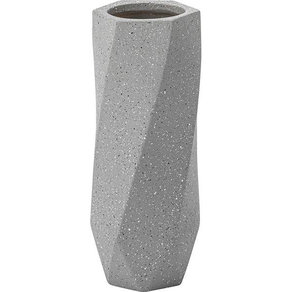 傘立て アンブレラスタンド 幅16cm グレー 陶器製 玄関 エントランス 入口 店舗 ショップ イ...