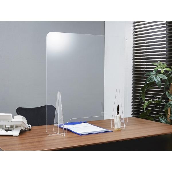 飛沫防止 アクリル パーテーション 幅60cm 衝立 パーティション スクリーン パネル 飛沫対策 ...