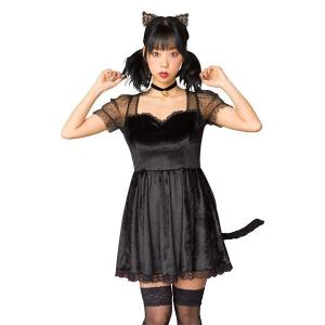 黒猫 コスプレ コスチューム衣装 の商品一覧 仮装 変装 パーティグッズ ゲーム おもちゃ 通販 Yahoo ショッピング