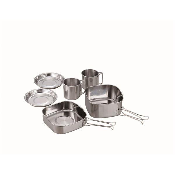 SOLA Relax -ソラリラ- 角型キャンピング鍋 6点セット PP-04【商工会会員店です】