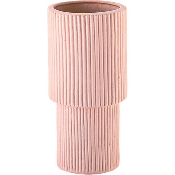 アンブレラ ラック 傘立て 幅18.5×奥行18.5×高さ36cm ペールオレンジ 陶器 アンブレラ...