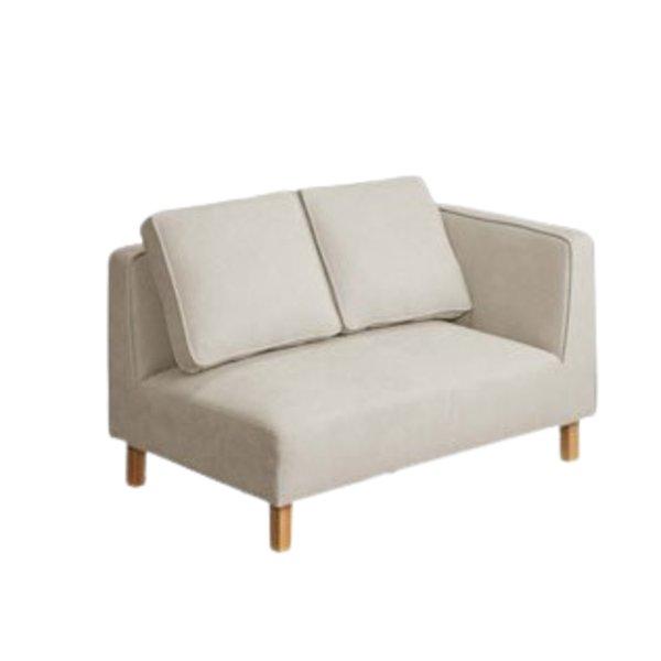 ゆったりくつろげるコーナーソファ 左カウチセット グレー【商工会会員店です】