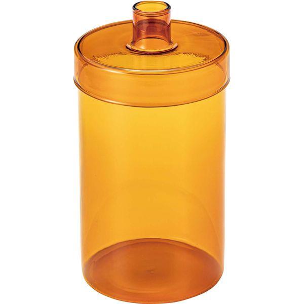 ガラスベース オレンジ （約W10.5×D10.5×H19.5cm） 完成品【商工会会員店です】