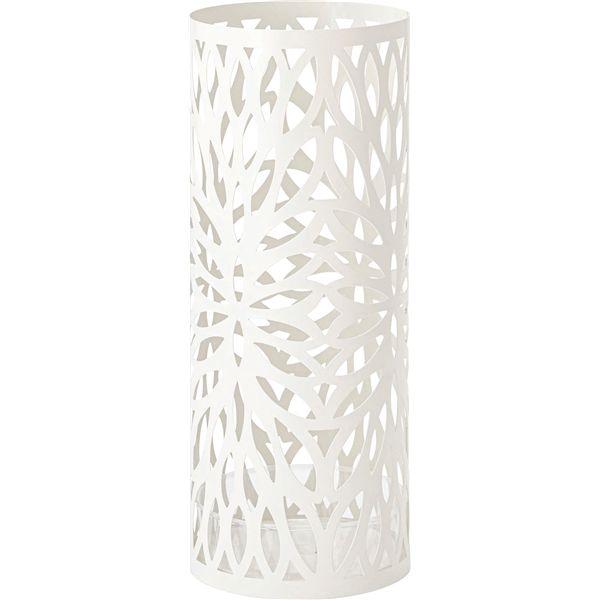 傘立て ホワイト （約φ19.5×H49cm） 完成品【商工会会員店です】