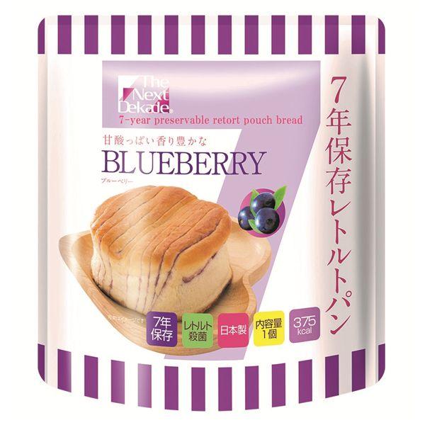 The Next Dekade 7年保存レトルトパン ブルーベリー 50袋入り【商工会会員店です】