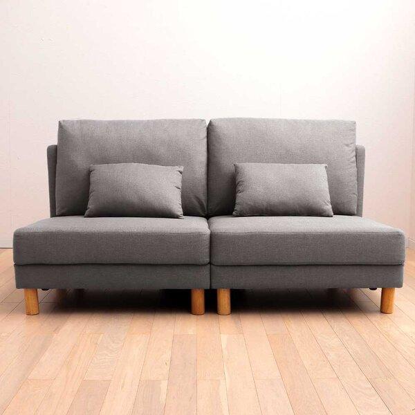 座面ゆったりハイバックソファ ニューグレー【商工会会員店です】