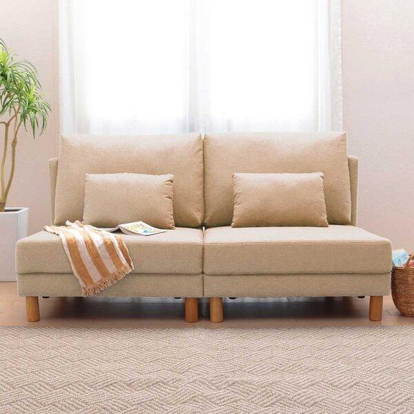 座面ゆったりハイバックソファ ニューアイボリー【商工会会員店です】