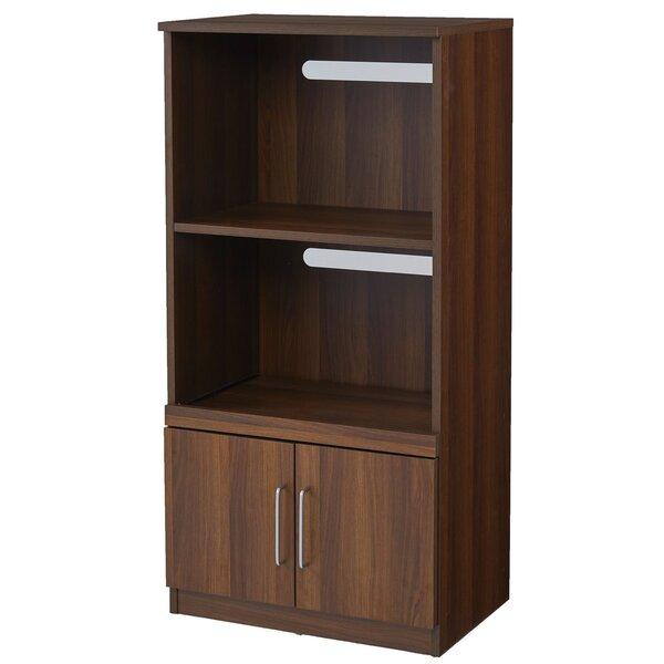 コンパクトキッチン収納シリーズ ダークブラウン 家電収納 組立品【商工会会員店です】