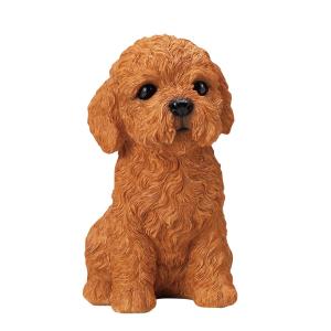 S30402　トイプードル　　　犬/ドック/かわいい/置物/オーナメント/トイプードル置物/トイプードル雑貨/トイプードルグッズ｜engei-sunfield