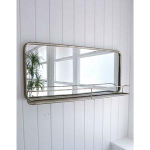 DULTON（ダルトン） 鏡 STAINLESS STEEL FRAME MIRROR WITH BRACKET S