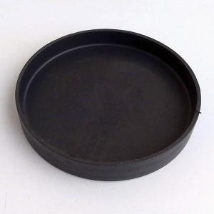 樹脂製ソーサー・シティPRO皿／Sブラック（直径12cm×高さ1.5cm）｜engei