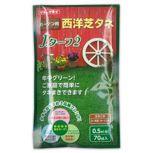 芝の種（少量パッケージ） 西洋芝・Ｊ・ターフ２（約0.5平米分）